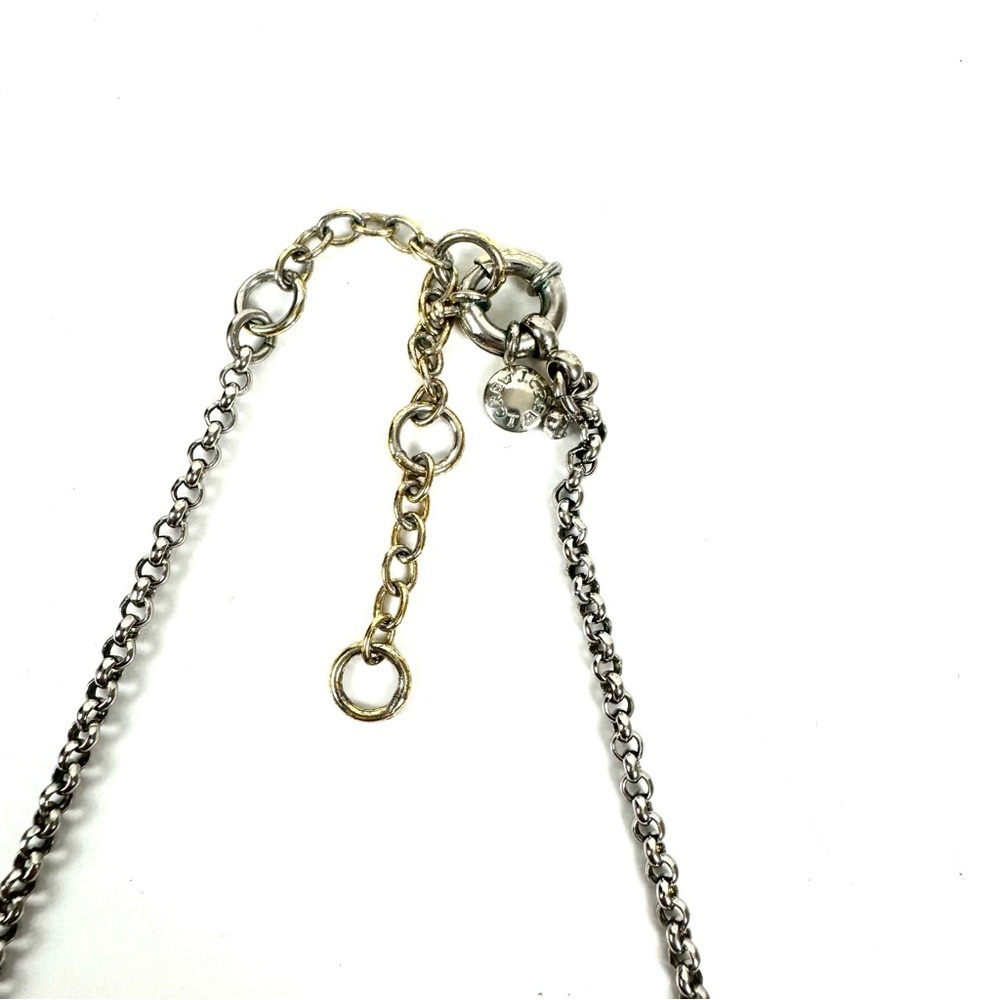 J Crew Carl Cluster Pearl Silver Tone Necklace VTG Whimsical Elegant Old Money - Picture 4 of 6